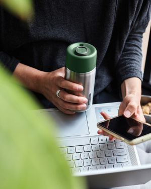 Logo trade firmakingituse pilt: Black+Blumi lekkekindel reisitass roostevabast terasest