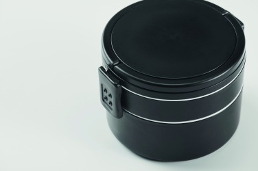 Logotrade reklaamtoote foto: Kahekorruseline PP lõunakarp 950 ml