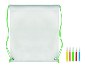 Logo trade firmakingi pilt: Lausriidest lastekott pastakatega