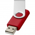Rotate-basic-USB-muistitikku, 2 Gt, Punainen / hopea
