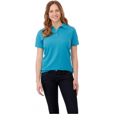 Logo trade mainoslahja kuva: Beryl short sleeve women's organic recycled polo