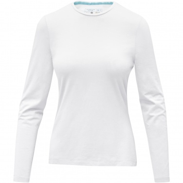 Logotrade mainoslahjat kuva: Ponoka long sleeve women's organic t-shirt