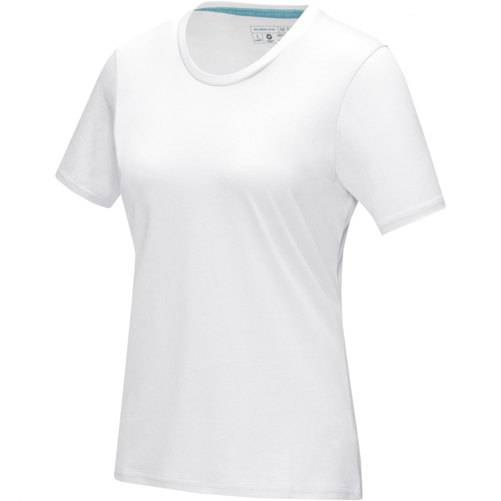 Logo trade liikelahjat mainoslahjat kuva: Azurite short sleeve women’s organic t-shirt