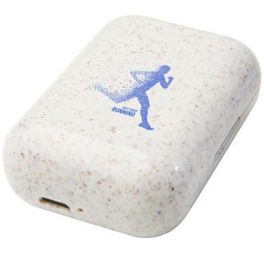 Logo trade mainoslahjat ja liikelahjat kuva: Nantai vehnänolki True Wireless nappikuulokkeet