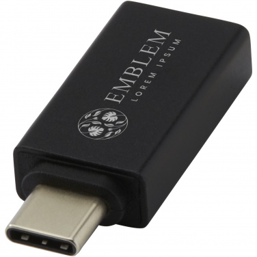 Logotrade mainoslahjat ja liikelahjat tuotekuva: ADAPT alumiininen USB-C-USB-A 3.0 -sovitin