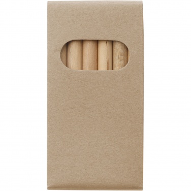 Logotrade liikelahjat kuva: Artemaa 6-osainen puuvärikynäsetti