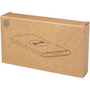 Logo trade liikelahjat mainoslahjat kuva: Juice 8 000 mAh:n Type-C-varavirtalähde kierrätetystä alumiinista