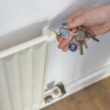 Logo trade liikelahja kuva: Ilmausavain avaimenperä RCS kierrätettyä sinkkiseosta