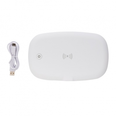 Logo trade mainostuotet tuotekuva: UV-C sterilointi laatikko 5W langaton laturi