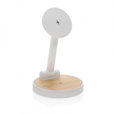 Logotrade mainostuotet kuva: Ontario RCS 15W magneettinen lataus 2 in 1 -teline muovia