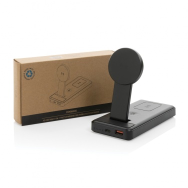 Logotrade mainoslahjat kuva: Fenwick 10000mAh 3-in-1 virtapankki RCS muovista