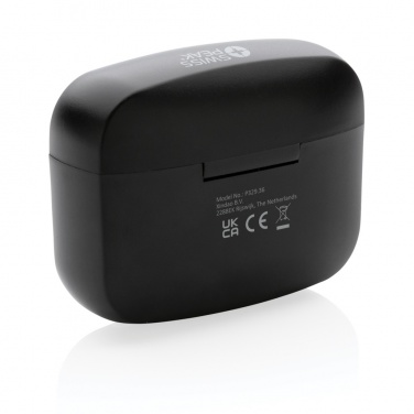 Logo trade mainoslahja ja liikelahja tuotekuva: Swiss Peak ANC TWS kuulokkeet