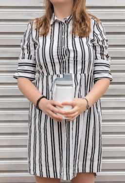 Logo trade mainoslahja kuva: Sporttinen tyhjiöpullo ruostumattomasta teräksestä, 550ml