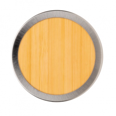 Logo trade mainostuote kuva: Vuototiivis bambusta valmistettu termospullo