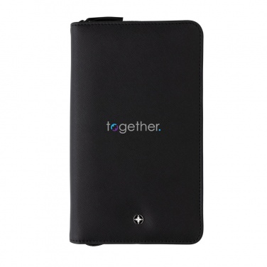 Logo trade mainoslahja ja liikelahja tuotekuva: Swiss Peak Heritage RCS rPU RFID matkalompakko