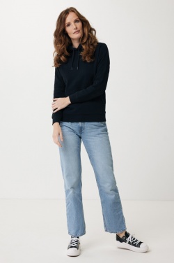 Logotrade liikelahjat kuva: Iqoniq Rila kevyt huppari kierrätetystä puuvillasta