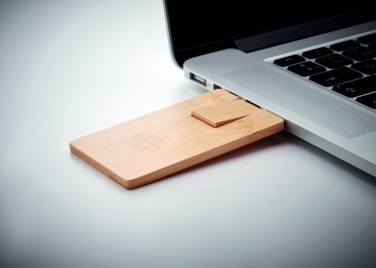 Logotrade mainostuote tuotekuva: Bambu USB