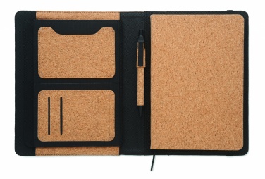 Logo trade mainoslahja kuva: A5 kansio korkkia