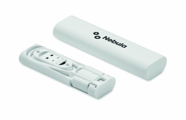 Logo trade mainostuote kuva: 9 in 1 kaapeliliitinsarja