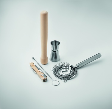 Logotrade mainoslahja tuotekuva: 5-osainen cocktailsetti