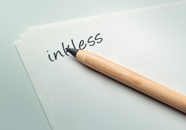 Logo trade mainostuotet tuotekuva: Bambu musteeton kynä