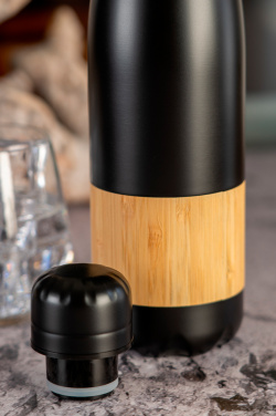 Logotrade mainoslahja tuotekuva: Ruostumaton teräspullo KOBE 750 ml