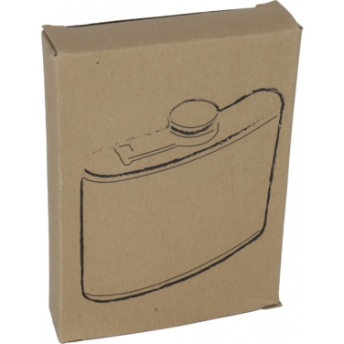 Logotrade mainoslahja tuotekuva: Lantiopullo HOOGSTRATEN 170 ml