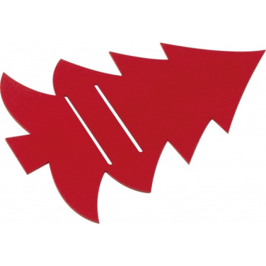 Logo trade mainostuotet tuotekuva: Ruokailuvälinetyyny joulukuusen muotoinen DUFFEL