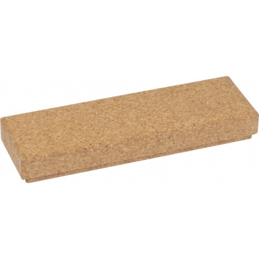 Logo trade mainoslahjat ja liikelahjat kuva: Kierrekuulakynä metallia ja korkkia LILLEHAMMER