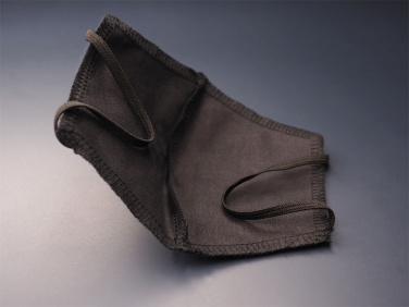 Logotrade mainoslahja tuotekuva: BLACK-BLACK puuvillamaski 140116500
