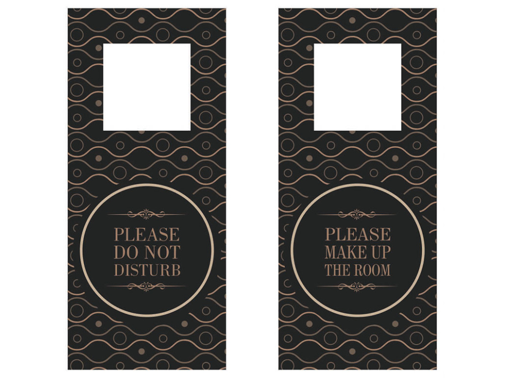 Logotrade liikelahja mainoslahja kuva: Hotellin oviripustin 1110117