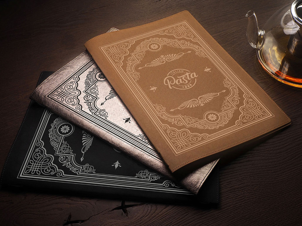 Logo trade mainostuote kuva: Menukansi Ambiente 1178296