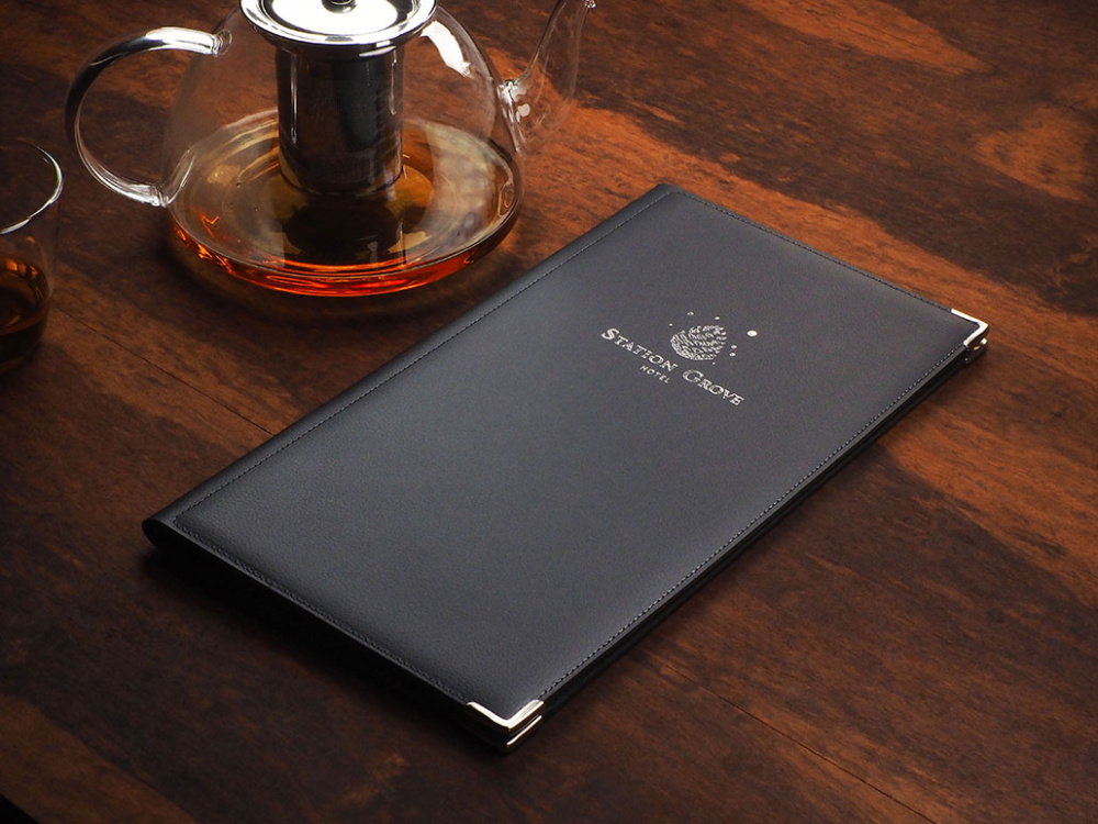 Logo trade mainoslahja ja liikelahja tuotekuva: Menu kansi Fine Dining Pro 1633319