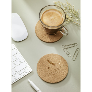 Logotrade mainoslahjat kuva: Cork Coaster Set
