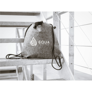 Logotrade liikelahja tuotekuva: GRS RPET Felt PromoBag Plus -reppu