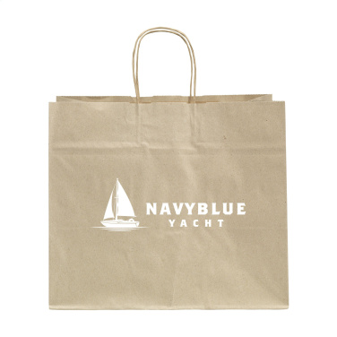 Logo trade mainoslahja ja liikelahja tuotekuva: Leaf It Bag kierrätetty ruohopaperi (90 g/m²) XL