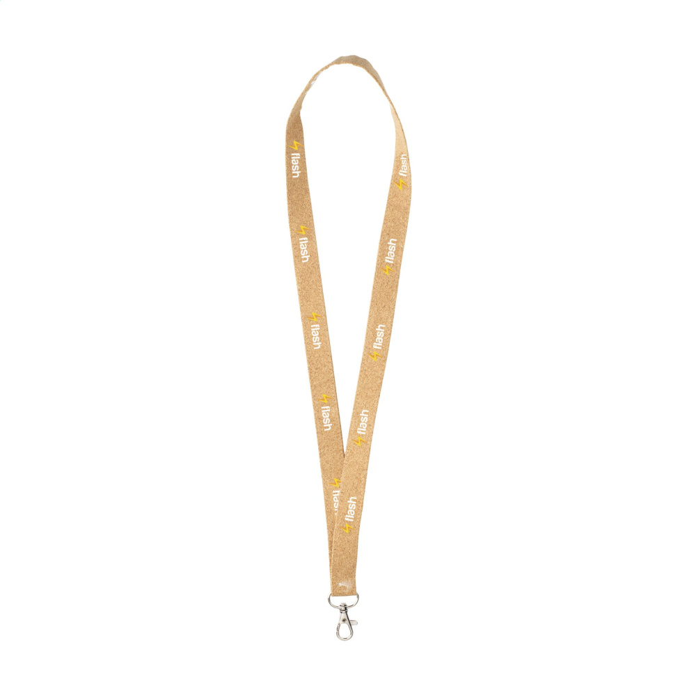 Logotrade mainostuote tuotekuva: Lanyard Cork 2 cm avainnauha
