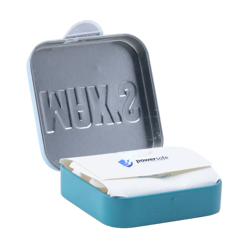 Logotrade mainoslahja tuotekuva: Max's Mints Organic Menthol Mints