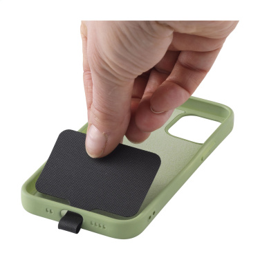 Logotrade mainoslahja tuotekuva: Pitsinauha GRS RPET 5 mm avainnauha