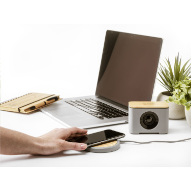 Logo trade mainoslahja kuva: Lidos Stone ECO 10W langaton laturi