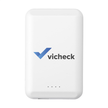 Logotrade mainostuote tuotekuva: Force Magnetic RCS kierrätetty langaton Powerbank 5000