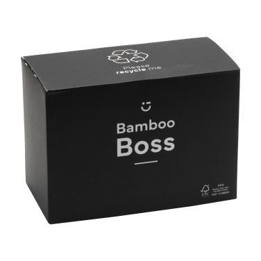Logo trade liikelahjat mainoslahjat kuva: Bamboo Boss 15W laturi/kynäpidike