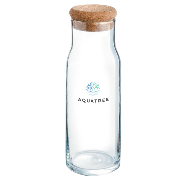Logotrade mainoslahja tuotekuva: Algarve Carafe 1 L korkkikorkilla