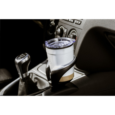 Logotrade liikelahja tuotekuva: Kobe Bamboo RCS kierrätetystä teräksestä valmistettu 350 ml kahvikuppi