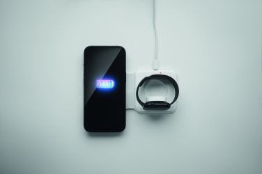 Logotrade mainoslahjat ja liikelahjat tuotekuva: 2 in 1 taitettava laturi 15W