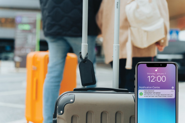 Logo trade liikelahjat tuotekuva: Globetrack RCS matkatavara tagi