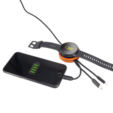 Logotrade liikelahjat kuva: Iso kaapeli 4in1 valaistulla logolla - i5w