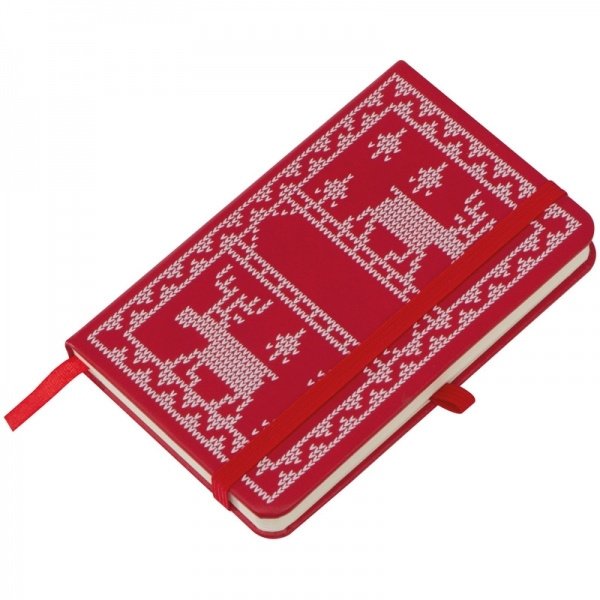 Logotrade mainoslahja ja liikelahja kuva: A6-kokoinen muistikirja jouluaiheella