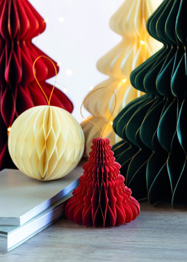 Logotrade liikelahja tuotekuva: Paperinen joulukuusen koriste