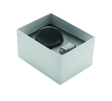 Logo trade mainostuotet tuotekuva: Lasinen pyöreä palkinto